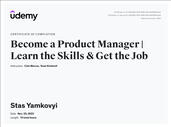 Product Manager (Udemy)