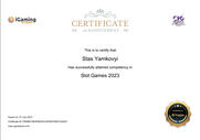 Slot Games (iGaming Academy)
